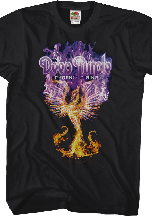 Phoenix Rising Deep Purple T-Shirt - main product image