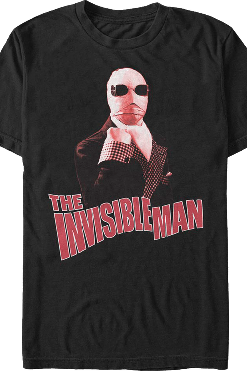Photo And Logo Invisible Man T-Shirtmain product image