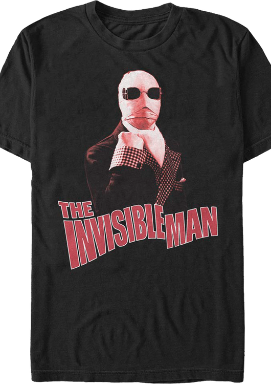 Photo And Logo Invisible Man T-Shirt - main product image