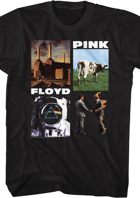 Photo Collage Pink Floyd T-Shirt - main product image