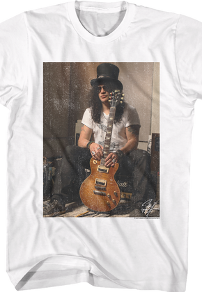 Photo With Guitar Slash T-Shirt