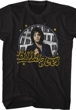 Piano Keys Billy Joel T-Shirt