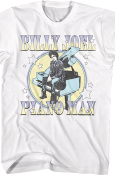 Piano Man Stars Billy Joel T-Shirt