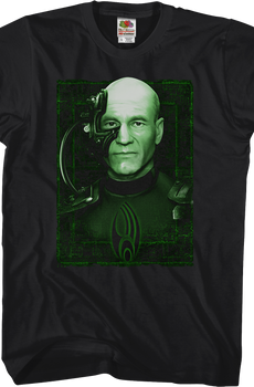 Picard Borg Star Trek The Next Generation T-Shirt