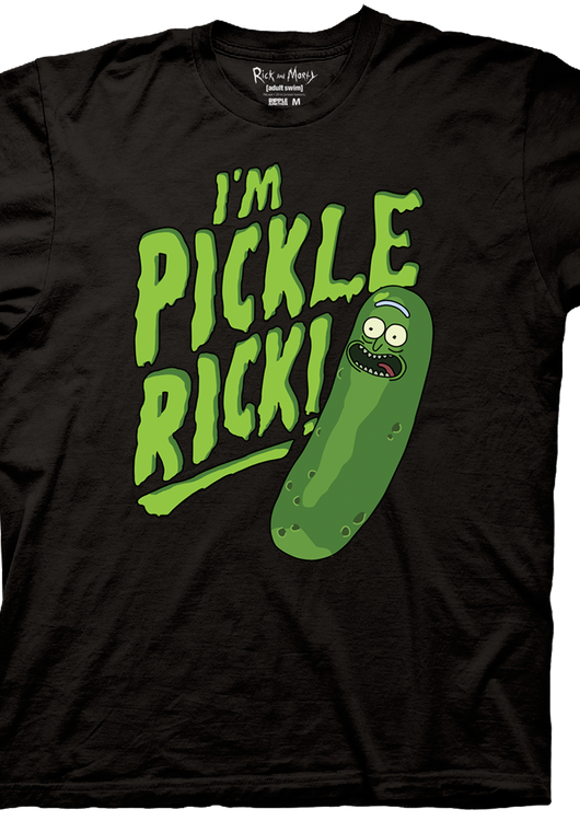 Pickle Rick and Morty T-Shirt - main product image