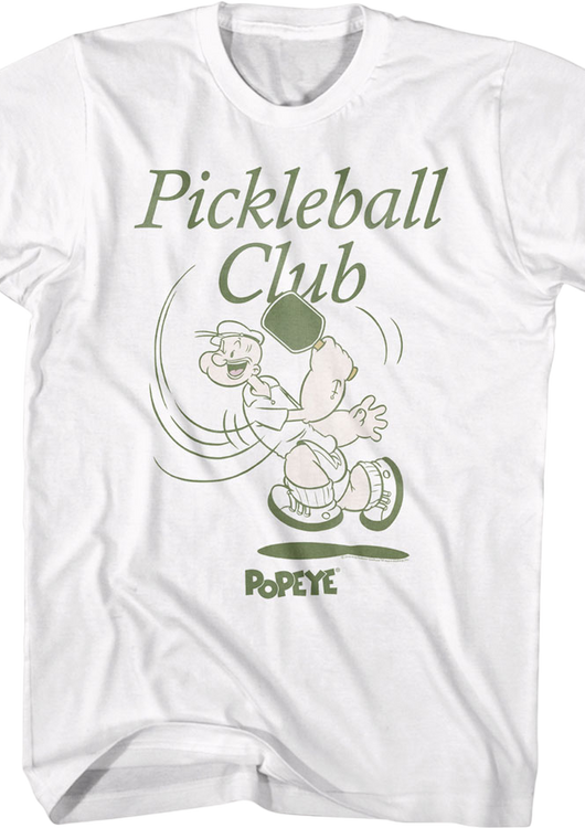 Pickleball Club Popeye T-Shirt - main product image