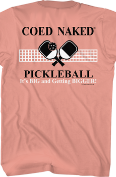 Pickleball Coed Naked T-Shirt