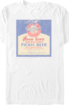 Picnic Beer Miller High Life T-Shirt
