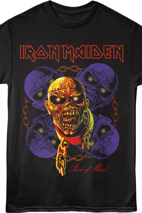 Piece of Mind Eddie Collage Iron Maiden T-Shirtmain product image