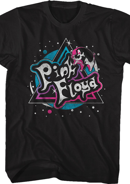 Pig on the Dark Side of the Moon Pink Floyd T-Shirt - main product image