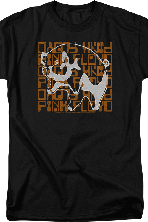 Pig Outline Pink Floyd T-Shirtmain product image