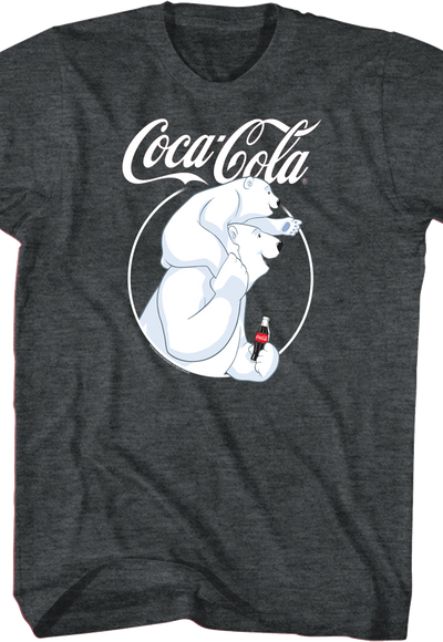 Piggyback Polar Bears Coca-Cola T-Shirt