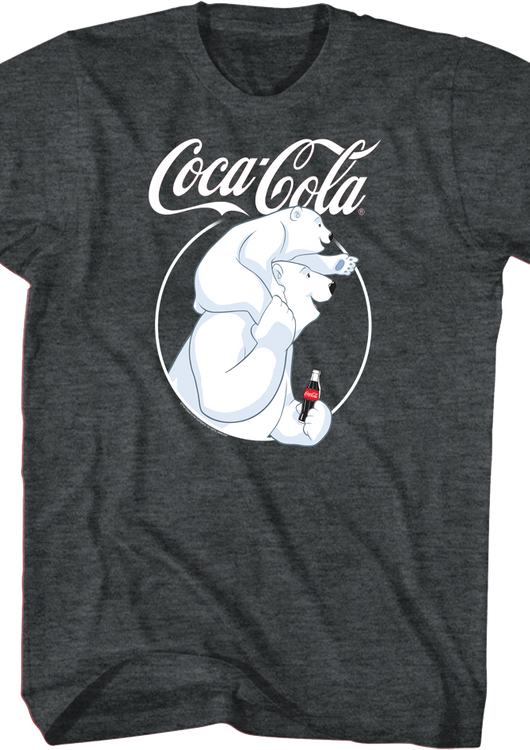 Piggyback Polar Bears Coca-Cola T-Shirt - main product image