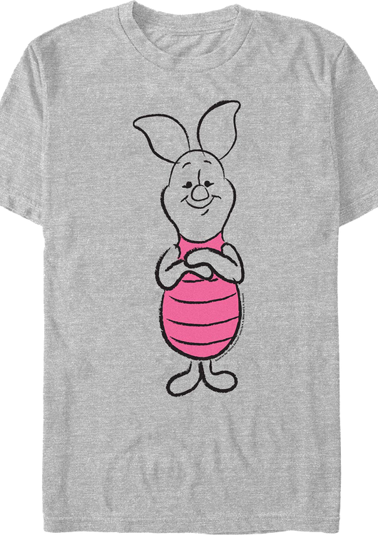 Piglet Sketch Winnie The Pooh T-Shirt - main product image