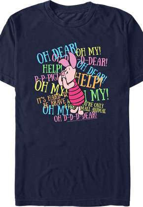 Piglet Winnie The Pooh T-Shirt