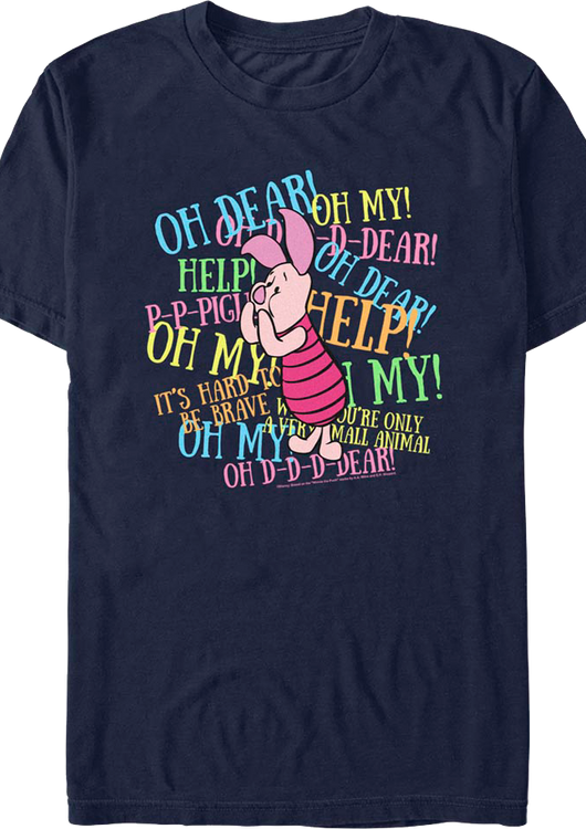 Piglet Winnie The Pooh T-Shirt - main product image