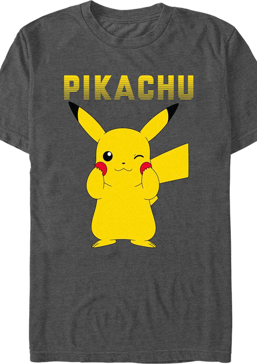 Pikachu Cheeks Pokemon T-Shirt - main product image