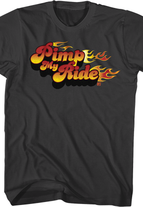 Pimp My Ride Flames MTV Shirt