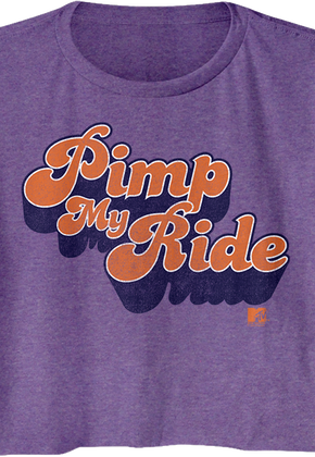 Ladies Pimp My Ride MTV Crop Top