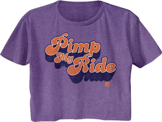 Ladies Pimp My Ride MTV Crop Top - main product image
