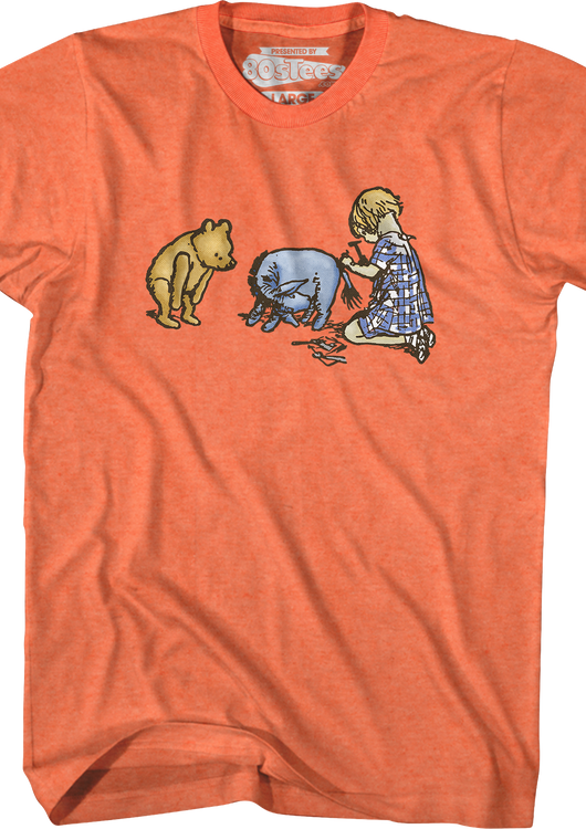 Pin The Tail On Eeyore Winnie The Pooh T-Shirt - main product image