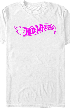 Pink Logo Hot Wheels T-Shirt