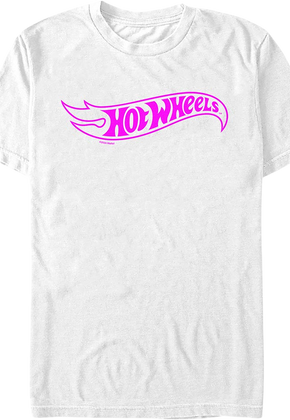 Pink Logo Hot Wheels T-Shirt