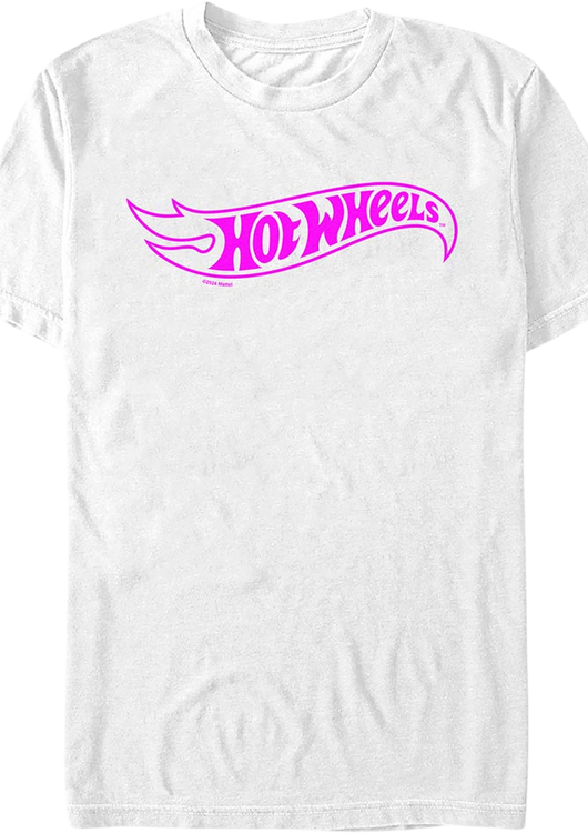 Pink Logo Hot Wheels T-Shirt - main product image