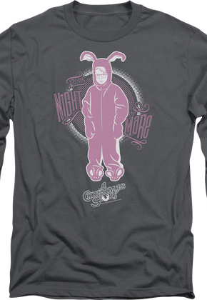 Pink Nightmare Christmas Story Long Sleeve Shirt