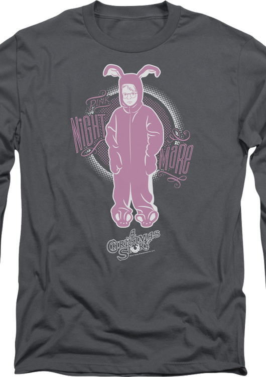 Pink Nightmare Christmas Story Long Sleeve Shirt - main product image