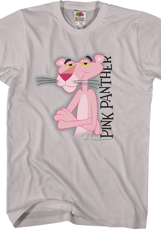 pink panther dress shirt Pink Panther Leopard Print Button Up Shirt Medium