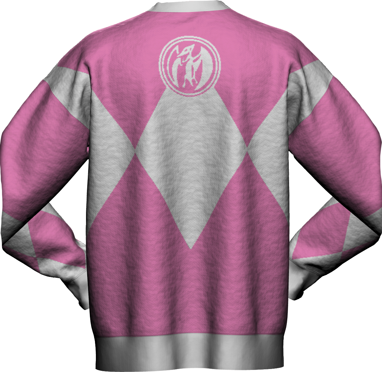 Pink Ranger Mighty Morphin Power Rangers Knitted Sweater