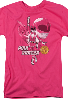 Pink Ranger Mighty Morphin Power Rangers T-Shirt