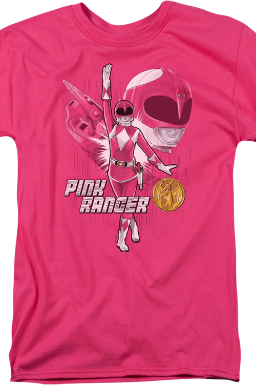 Pink Ranger Mighty Morphin Power Rangers T-Shirt - main product image