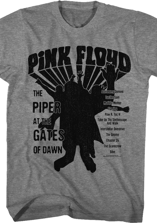 Piper At The Gates Silhouettes Pink Floyd T-Shirt - main product image