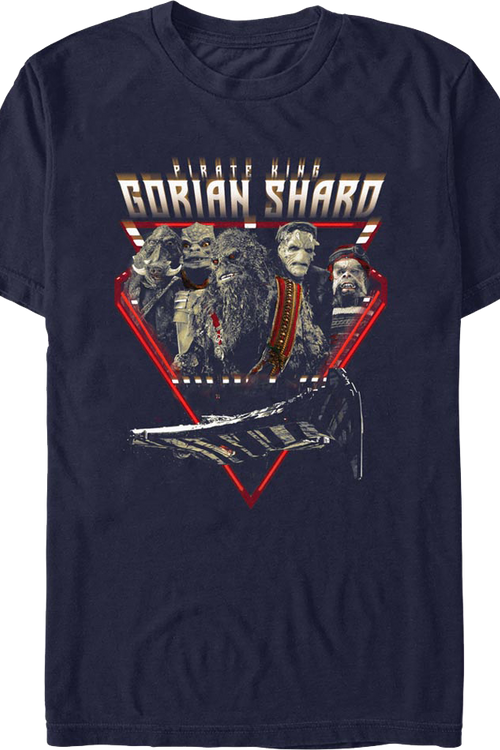 Pirate King Gorian Shard The Mandalorian Star Wars T-Shirtmain product image