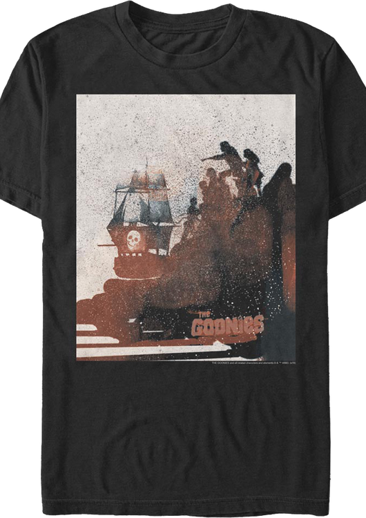 Pirate Ship Goonies T-Shirt - main product image