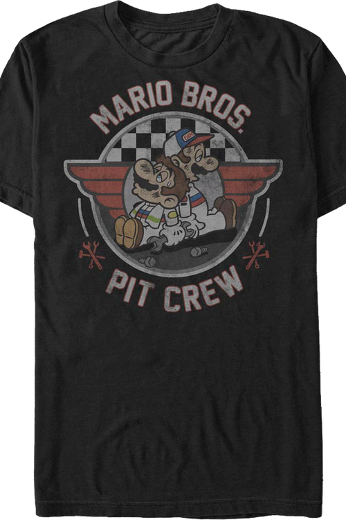 Pit Crew Super Mario Bros. T-Shirtmain product image