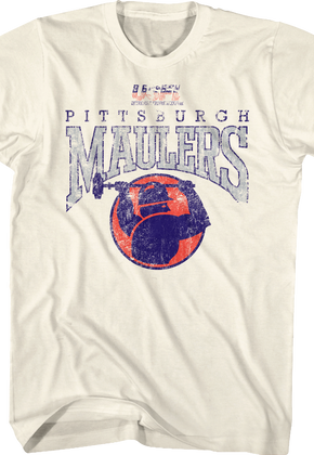 Natural Pittsburgh Maulers USFL T-Shirt