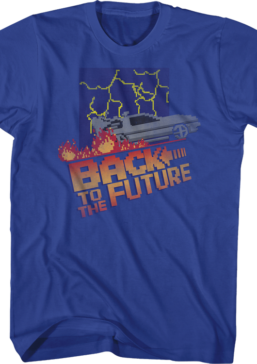 Pixel Back To The Future Shirt - main product image