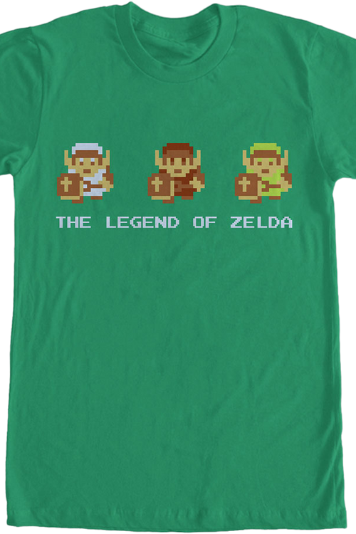 Pixel Legend of Zelda T-Shirtmain product image