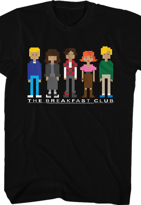 Pixels Breakfast Club T-Shirt