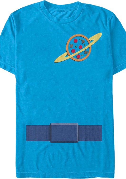 Pizza Planet Alien Uniform Toy Story T-Shirt - main product image