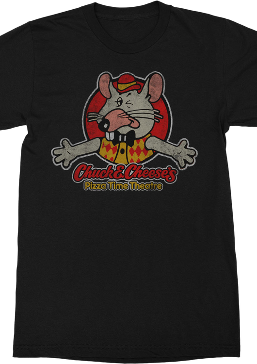 Pizza Time Theatre Chuck E. Cheese's T-Shirt - main product image