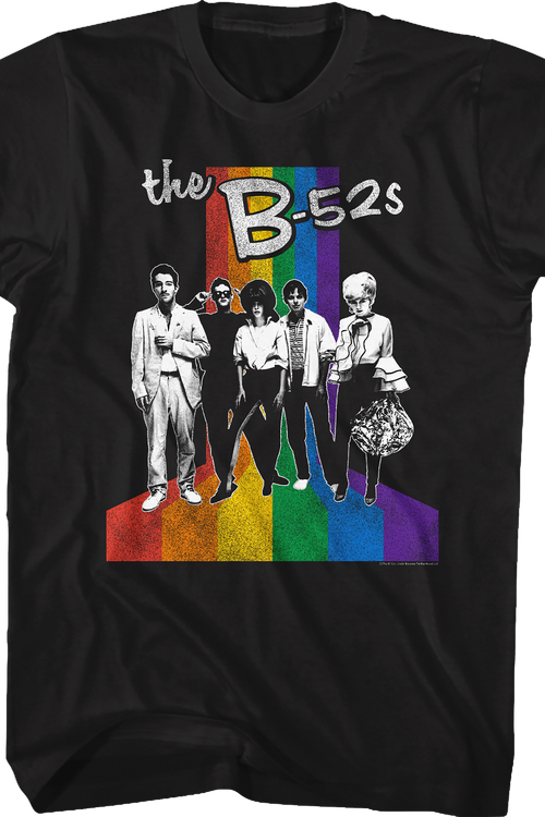 Planet Claire Rainbow B-52s T-Shirtmain product image