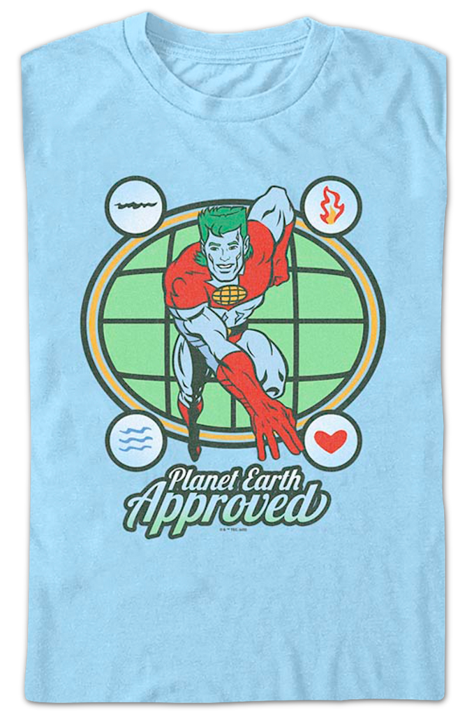 Planet Earth Approved Captain Planet T-Shirt