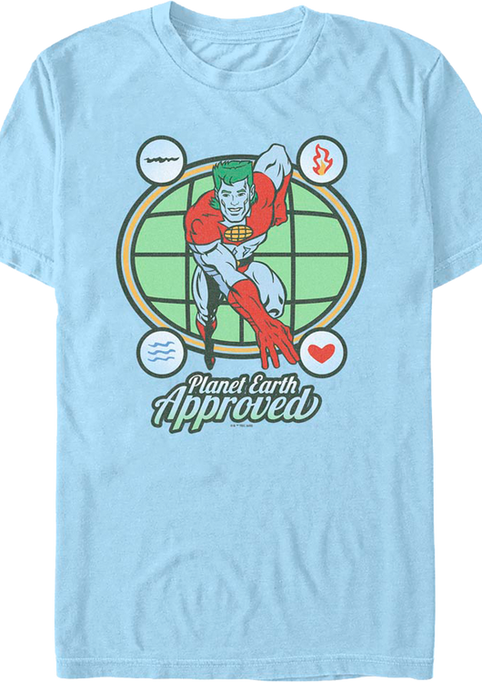 Planet Earth Approved Captain Planet T-Shirt - main product image