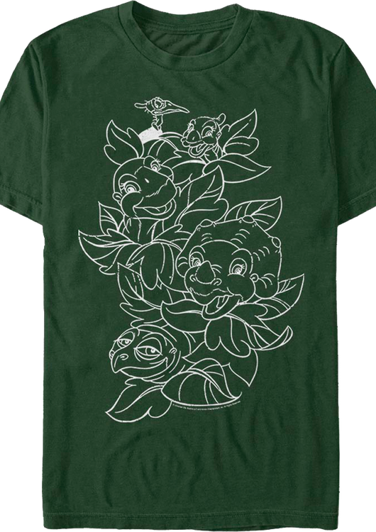 Plant Life Land Before Time T-Shirt - main product image