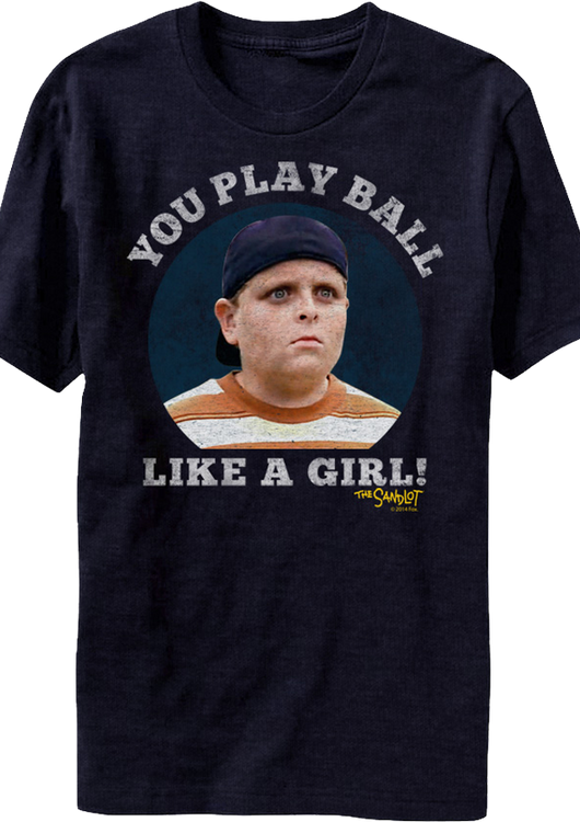 Play Ball Like A Girl Sandlot Shirt - main product image