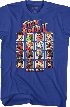 Player Select Street Fighter T-Shirt